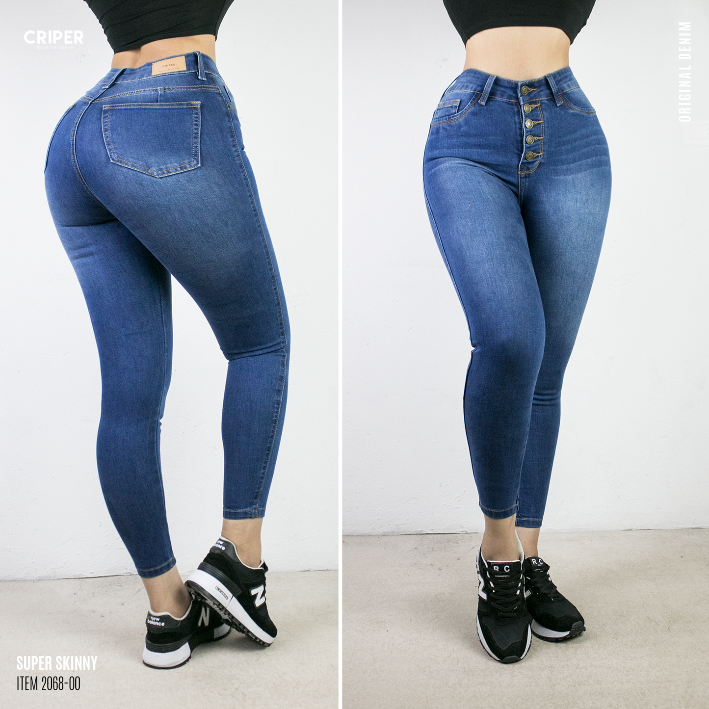 JEANS MUJER - ITEM 2068-00