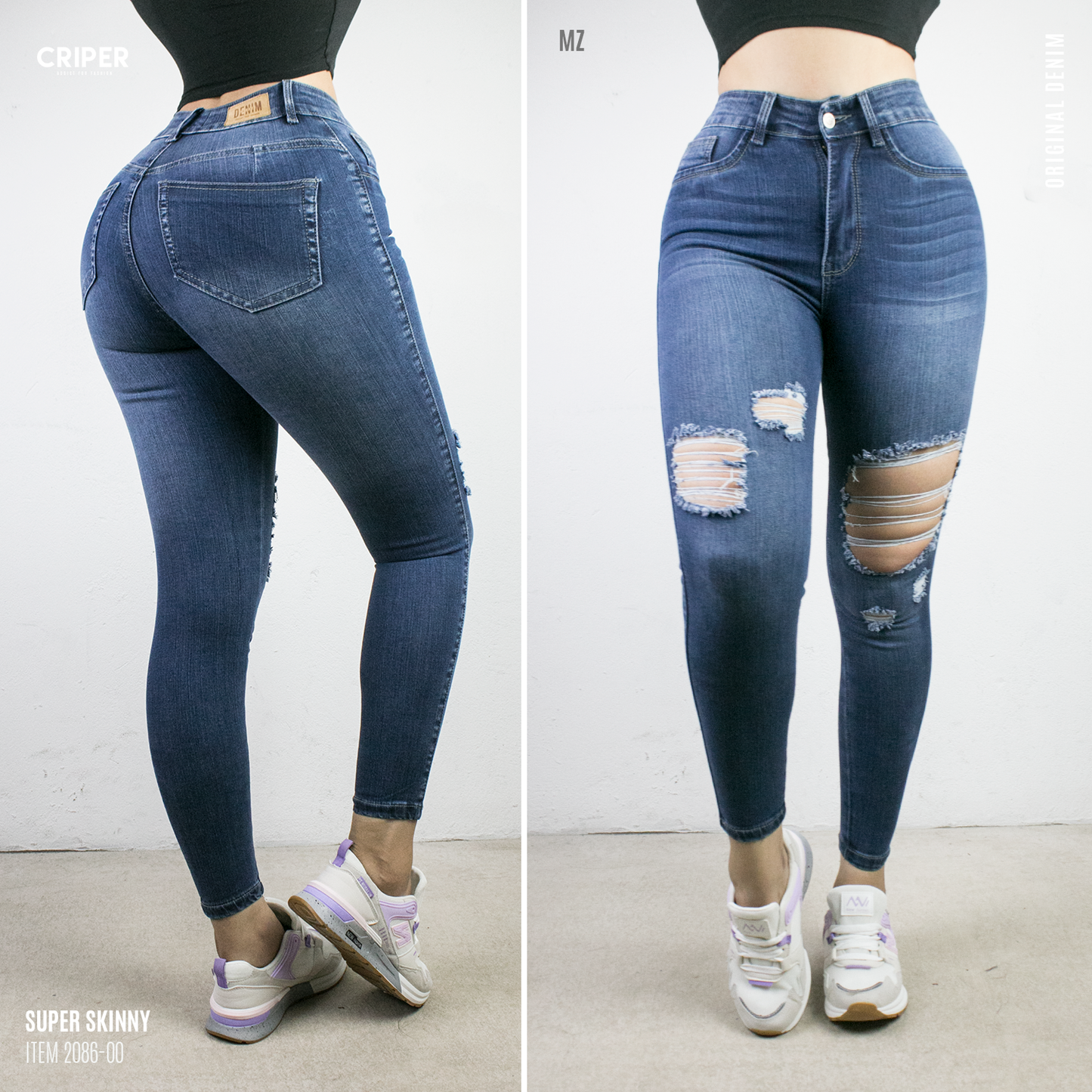 JEANS MUJER - ITEM 2086-00