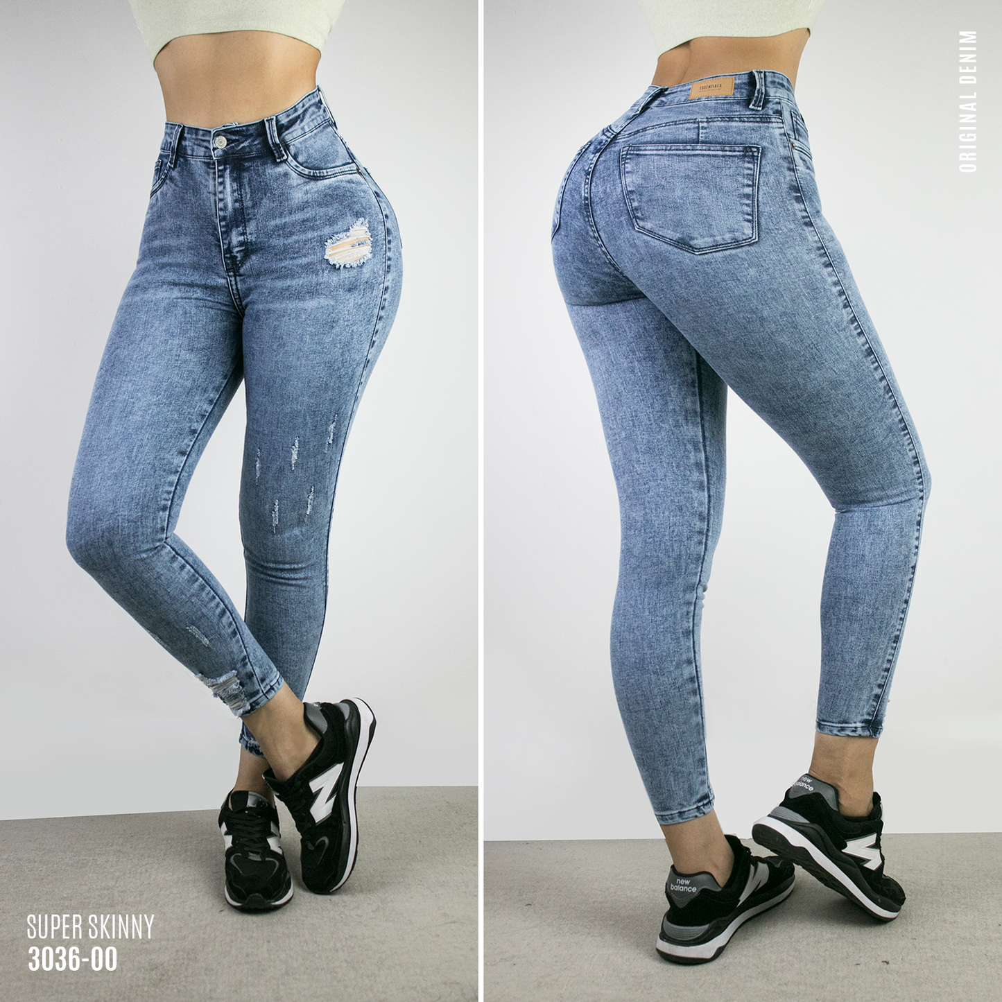 JEANS MUJER - ITEM 3036