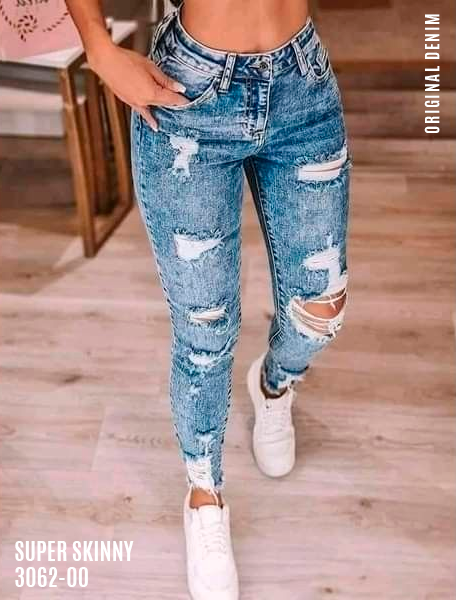 JEANS MUJER SUPER SKINNY