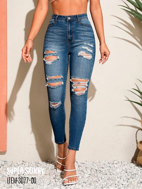 JEANS MUJER SUPER SKINNY