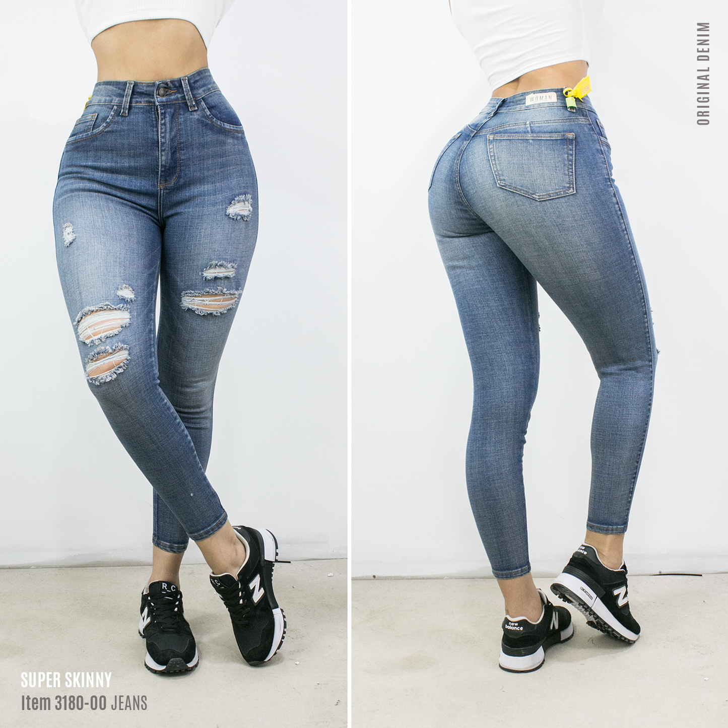 JEANS MUJER SUPER SKINNY