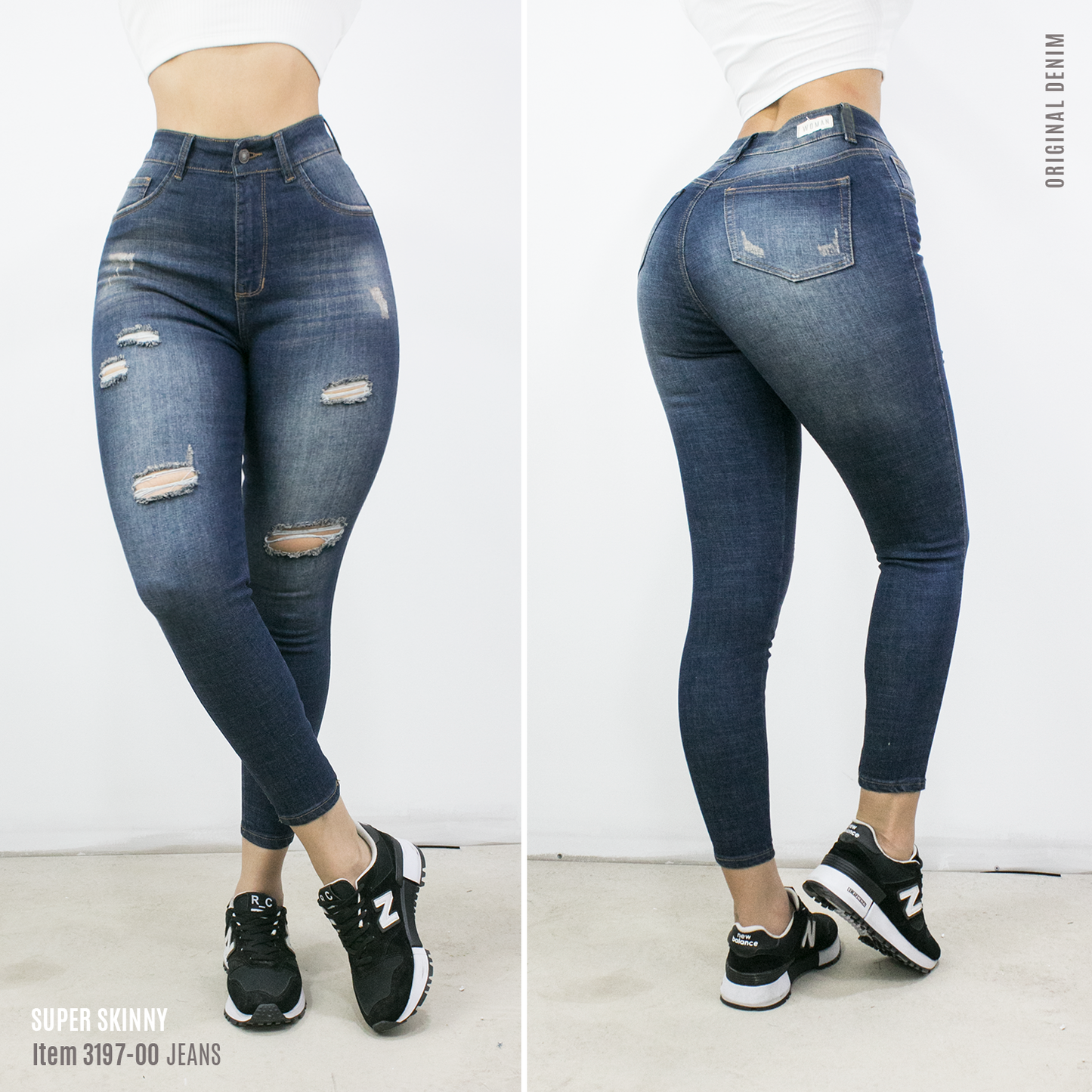 JEANS MUJER SUPER SKINNY