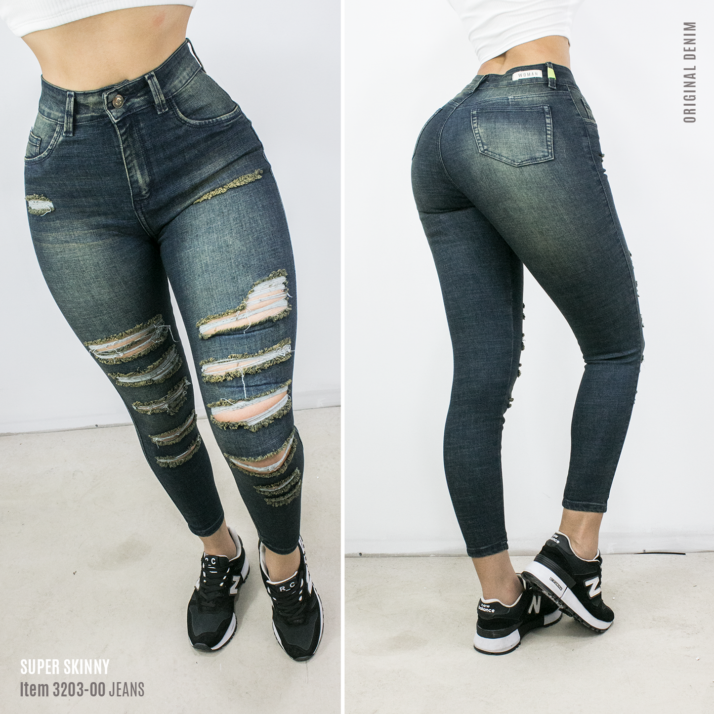 JEANS MUJER SUPER SKINNY
