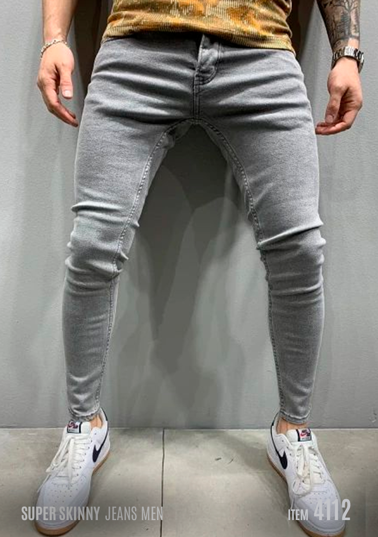 Jeans skinny L34 - blu/nero - - 20.00 Jeans skinny L34 - blu/nero - - 20.00
