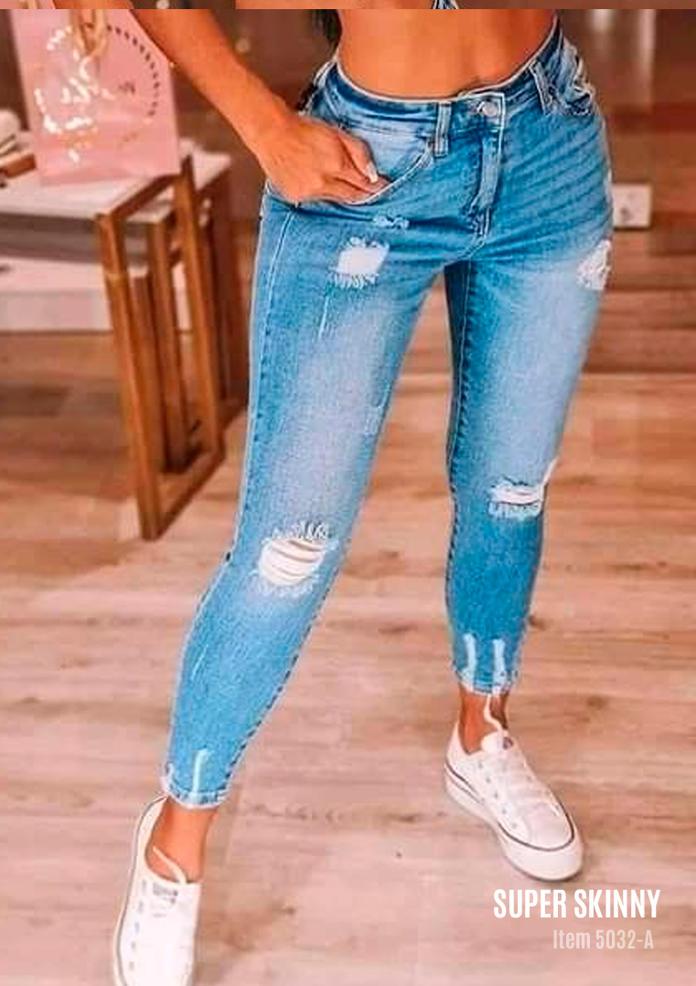 Jeans Mujer Super Skinny