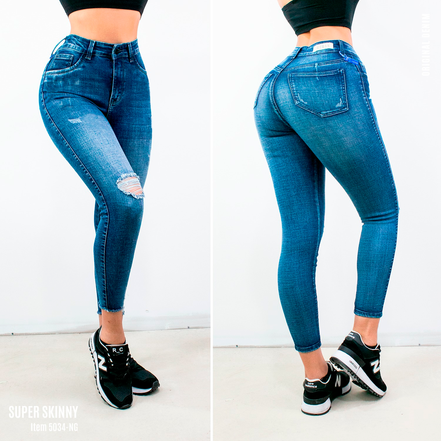 Jeans Mujer Super Skinny