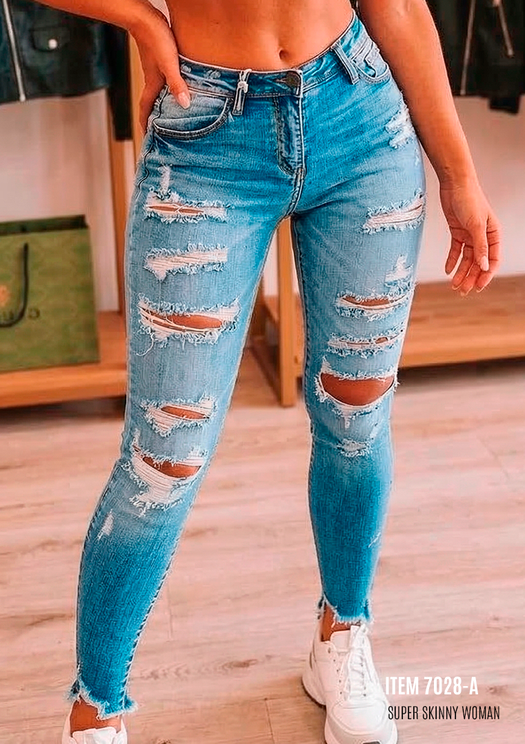 Jeans Mujer Super Skinny
