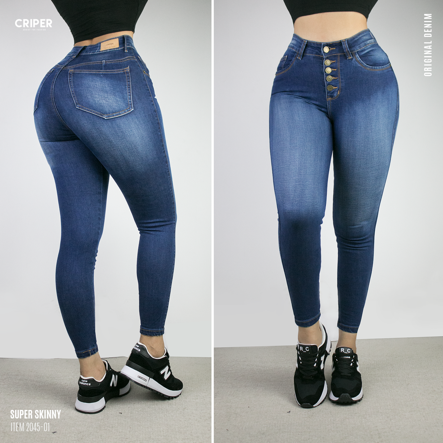 JEANS MUJER - ITEM 2045-01