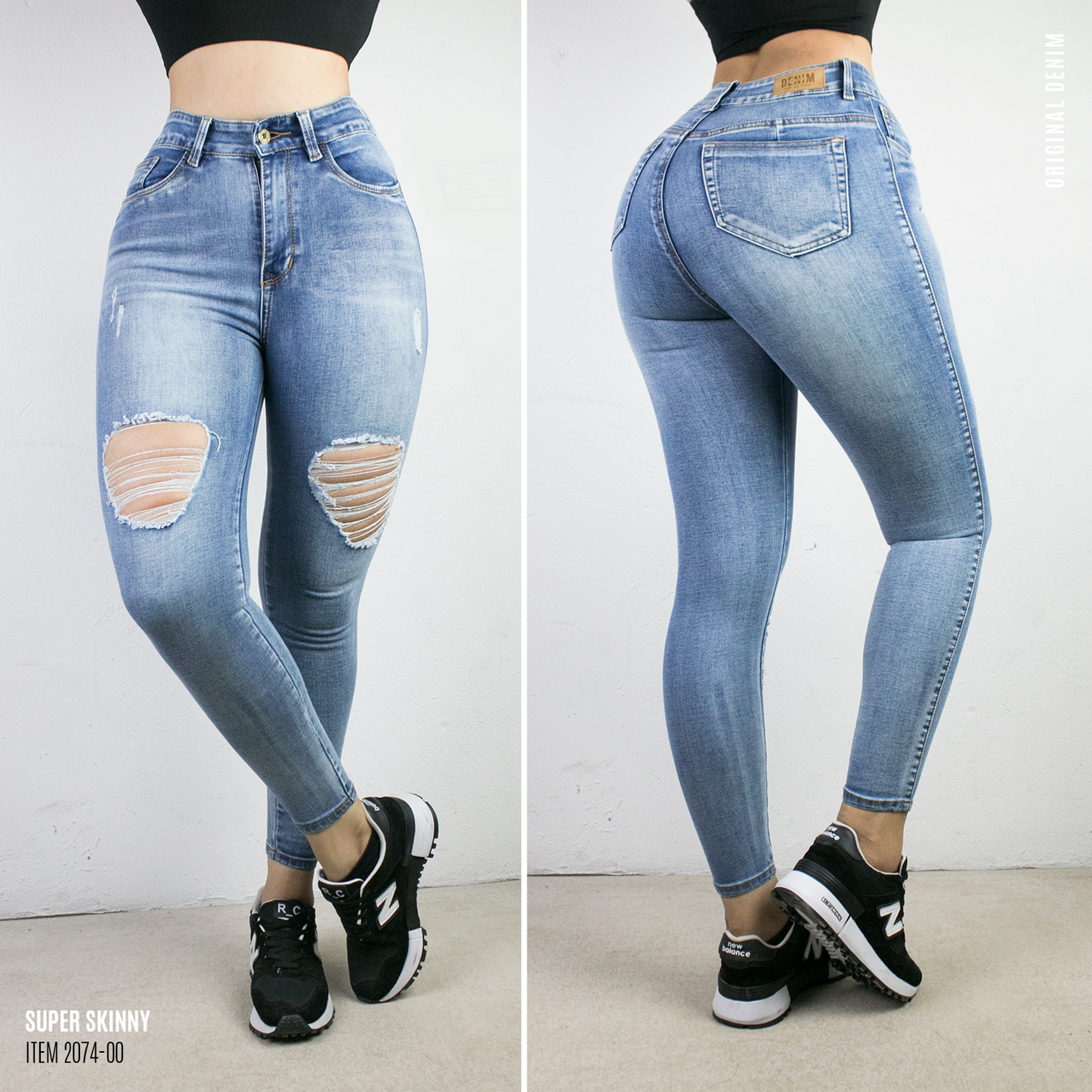 JEANS MUJER - ITEM 2074-00