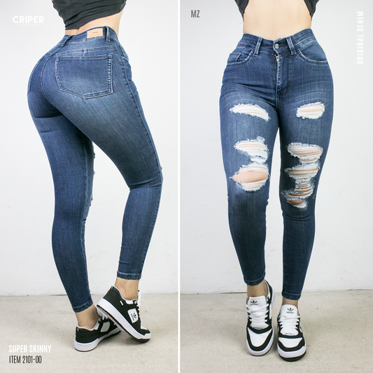 JEANS MUJER - ITEM 2101-00