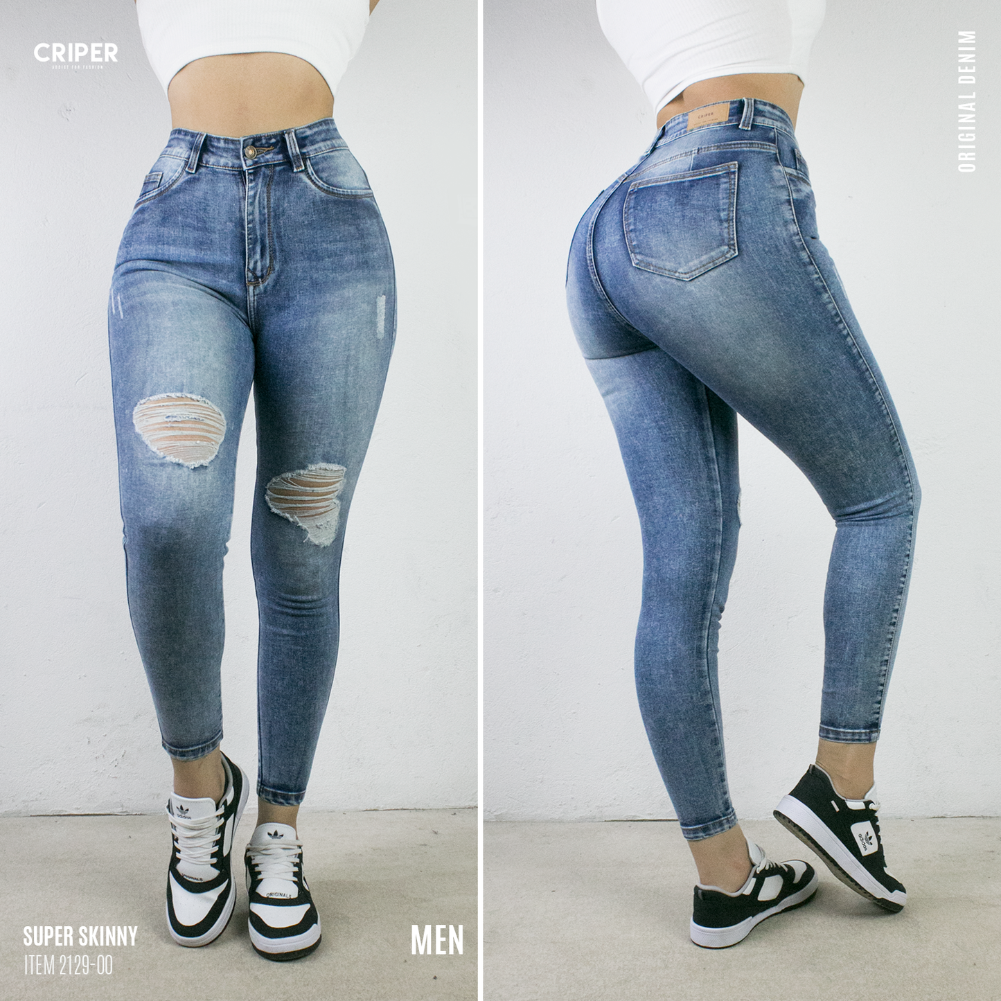 JEANS MUJER - ITEM 2129-00