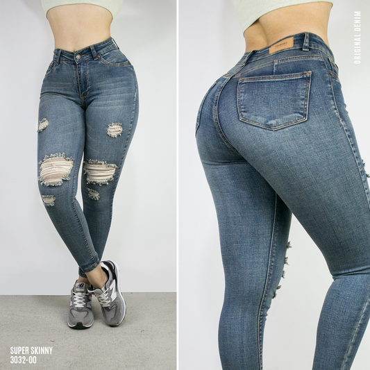 JEANS MUJER - ITEM 3032