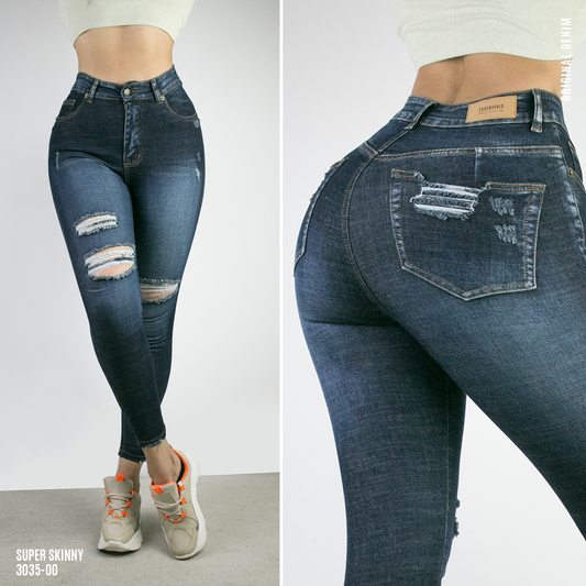 JEANS MUJER - ITEM 3035