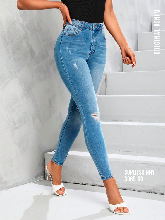 JEANS MUJER SUPER SKINNY