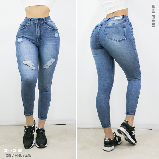 JEANS MUJER SUPER SKINNY