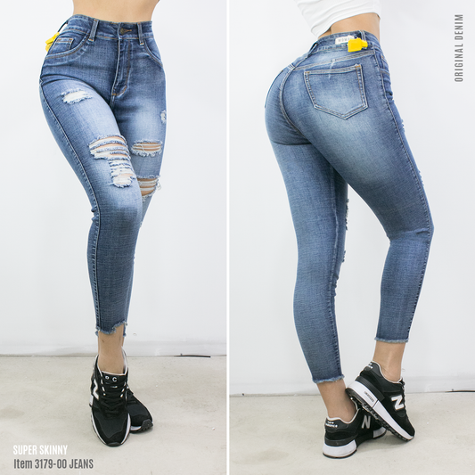 JEANS MUJER SUPER SKINNY