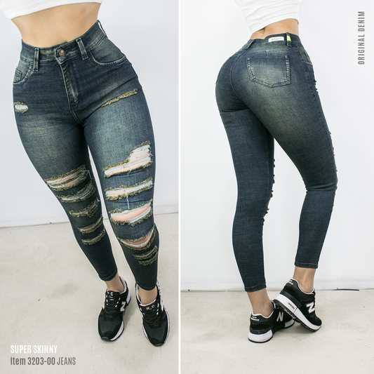 JEANS MUJER SUPER SKINNY