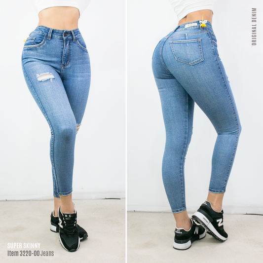 JEANS MUJER SUPER SKINNY