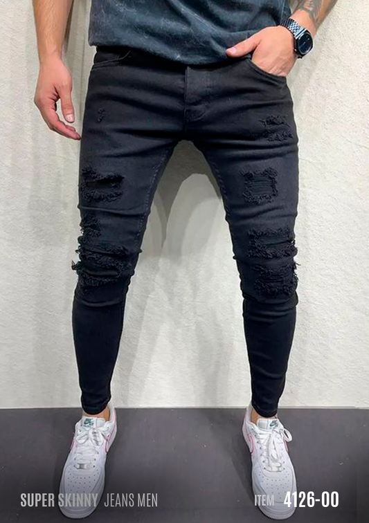 JEANS MEN BLACK