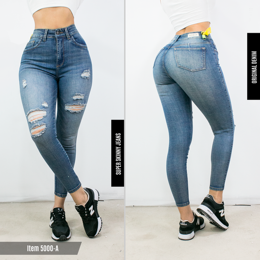 Jeans Mujer Super Skinny