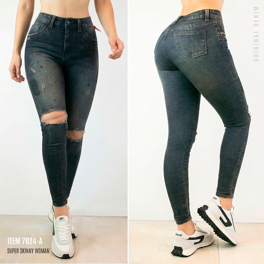 Jeans Mujer Super Skinny
