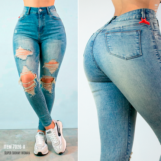 Jeans Mujer Super Skinny