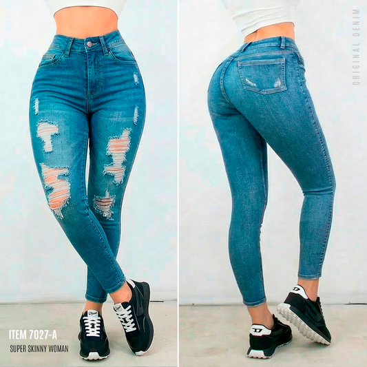 Jeans Mujer Super Skinny