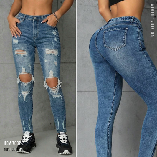 Jeans Mujer Super Skinny