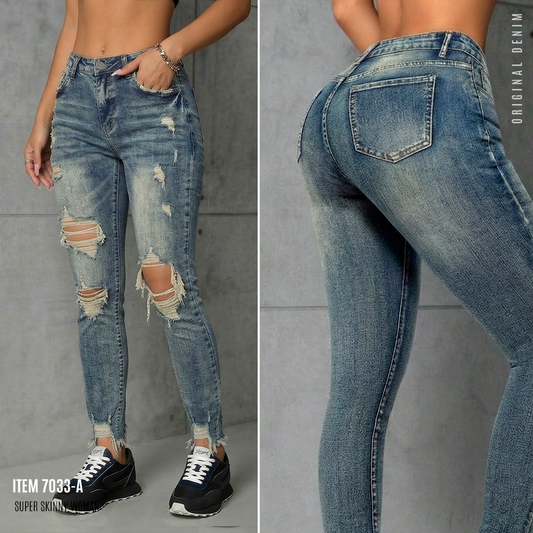 Jeans Mujer Super Skinny