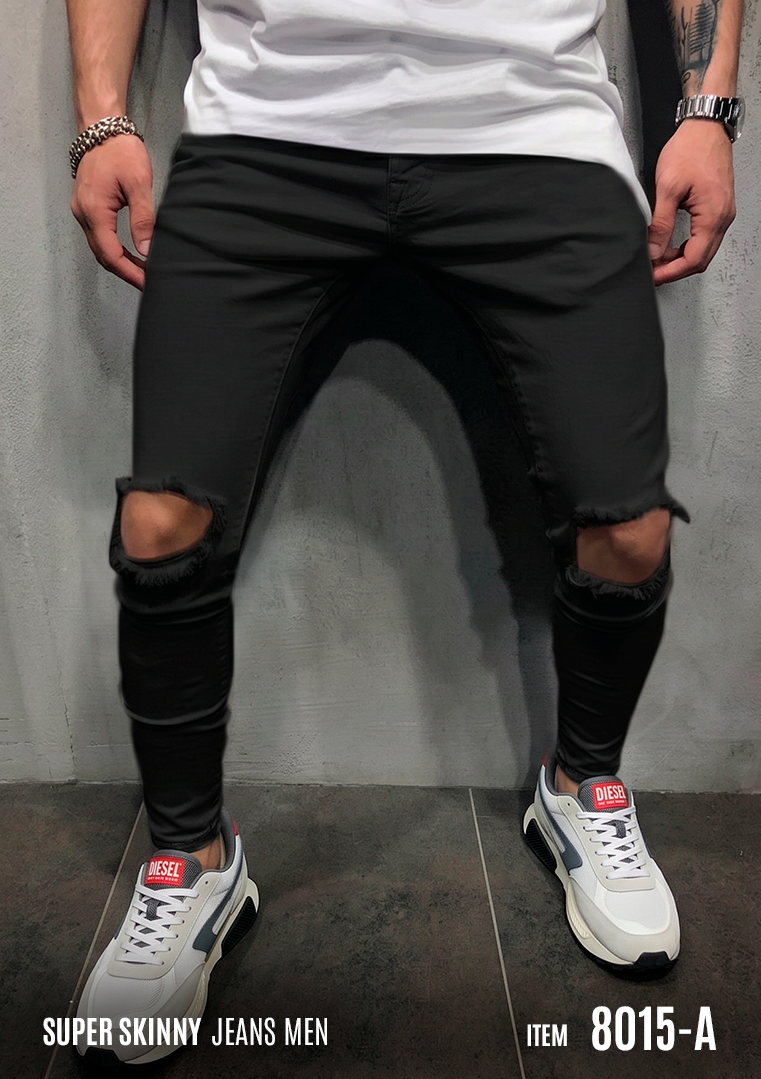 JEANS NEGRO - Super Skinny